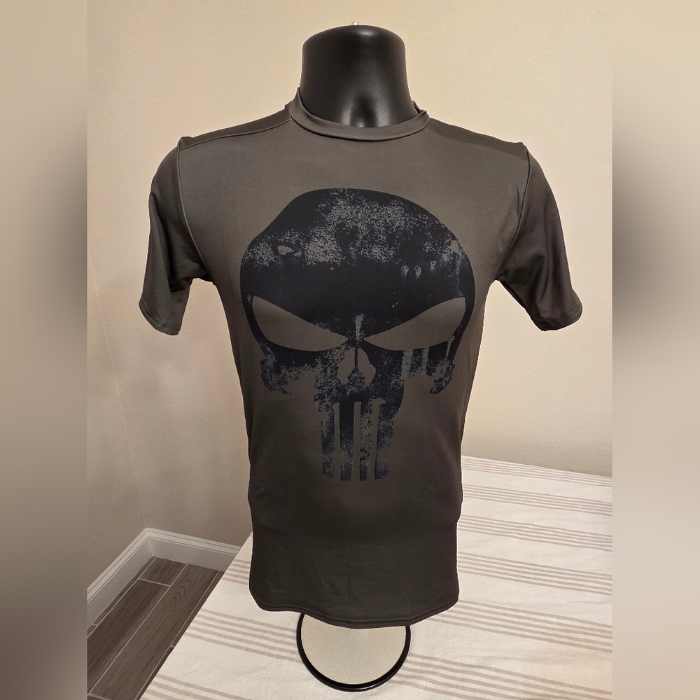 Under Armour Dark Green Punisher Compression Shirt